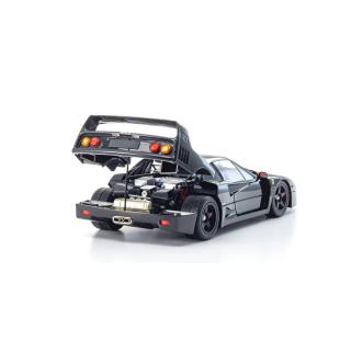 FERRARI F40 schwarz 08416BK Kyosho 1:18 Metallmodell